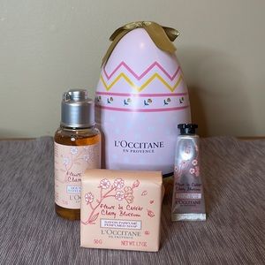 NWT L’OCCITANE Cherry Blossom Surprise Egg